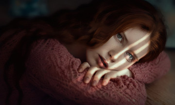 Картинка девушка девушки -unsort+ рыжеволосые+и+другие модель