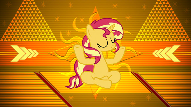 Обои картинки фото мультфильмы, my little pony, пони, фон