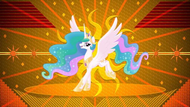 Обои картинки фото мультфильмы, my little pony, пони, фон