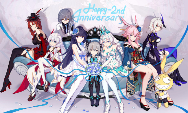 Обои картинки фото аниме, honkai impact 3rd, honkai, impact, 3rd