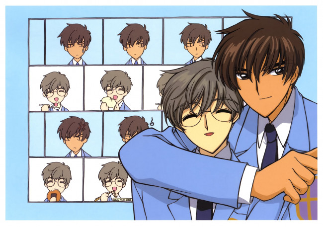 Обои картинки фото аниме, card captor sakura, парни