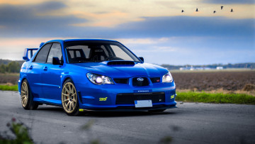 Картинка автомобили subaru impreza sti