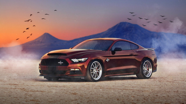 Обои картинки фото автомобили, mustang, ford