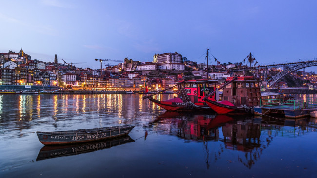 Обои картинки фото корабли, разные вместе, порту, португалия