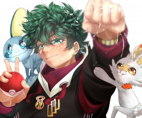 Картинка аниме boku+no+hero+academia моя геройская академия