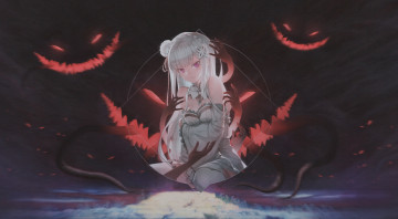 Картинка аниме re +zero+kara+hajimeru+isekai+seikatsu жизнь в альтернативном мире с нуля