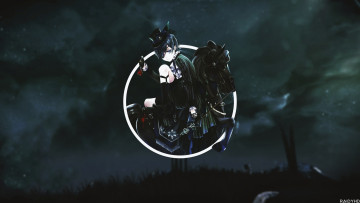 обоя аниме, kuroshitsuji, темный, дворецкий