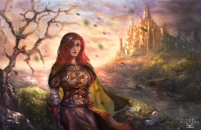 Обои картинки фото dark souls 2, видео игры, dark souls ii, девушка