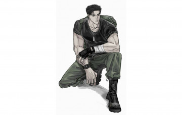 Картинка аниме unknown +другое+ парень рюкзак