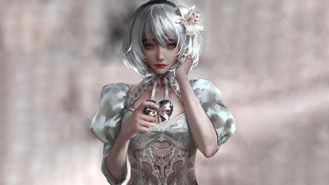 Обои картинки фото видео игры, nier,  automata, automata