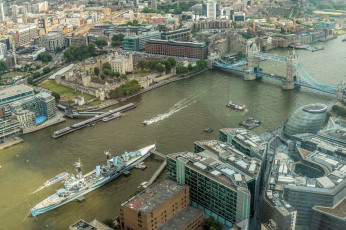 обоя города, лондон , великобритания, панорама