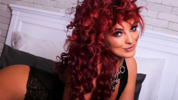 Картинка девушки -+рыжеволосые+и+разноцветные annabella