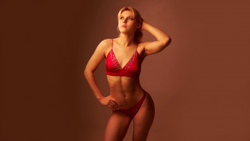 Картинка девушки -+рыжеволосые+и+разноцветные красивая девушка