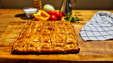 Картинка еда пироги закрытый пирог сдобный