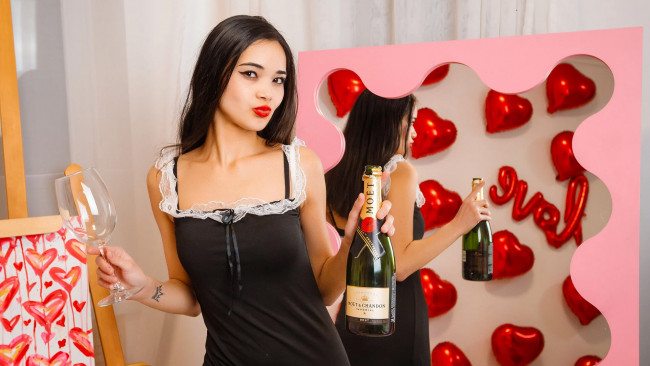 Обои картинки фото девушки, - брюнетки,  шатенки, красивая, девушка