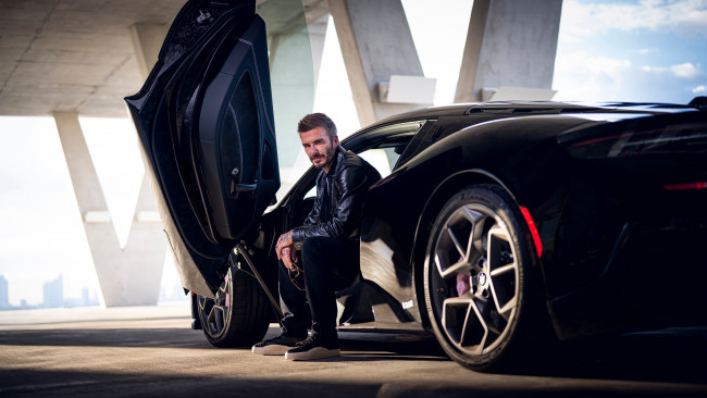Обои картинки фото мужчины, david beckham, дэвид, бекхэм, футбoлист, maserati, mc20, coupe, fuoriserie
