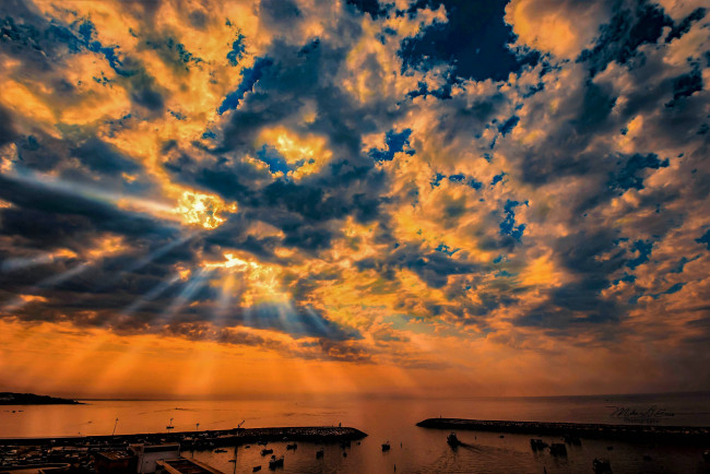 Обои картинки фото природа, восходы, закаты, закат, рассвет