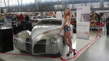 обоя автомобили, -авто с девушками, красивая, девушка