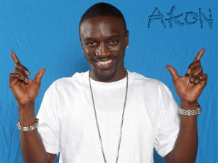 обоя akon, музыка