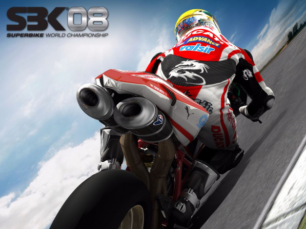 Обои картинки фото superbike, world, championship, 08, видео, игры