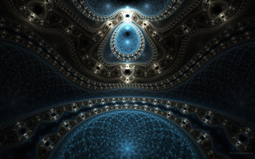 Картинка 3д графика fractal фракталы