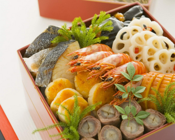 Обои картинки фото еда, рыбные, блюда, морепродуктами