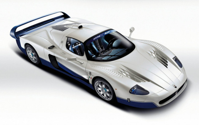 Обои картинки фото maserati, mc12, автомобили