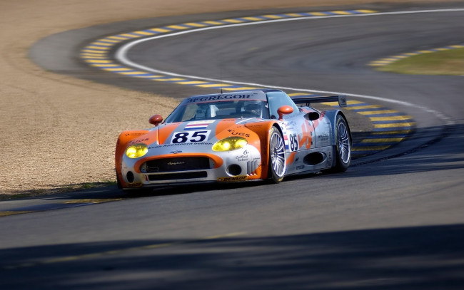 Обои картинки фото spyker, c8, spyder, gt2r, спорт, автоспорт