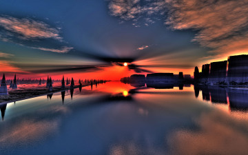 Картинка природа восходы закаты