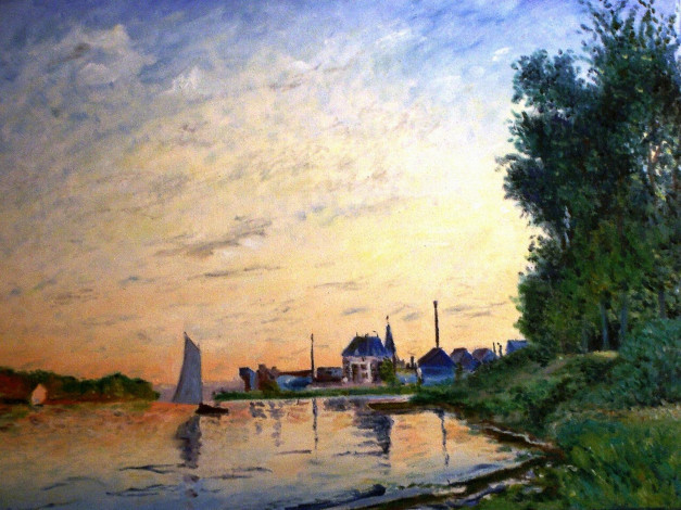 Обои картинки фото claude, monet, рисованные