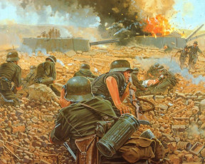 Картинка рисованные армия