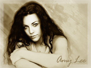 Картинка amy lee рисованные люди