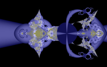 Картинка 3д графика fractal фракталы