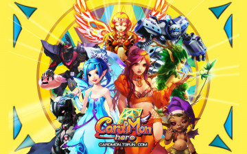 Картинка видео игры cardmon hero