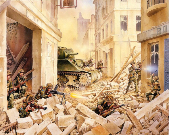 Обои картинки фото рисованные, армия