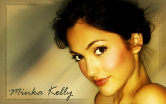 Обои картинки фото Minka Kelly, девушки