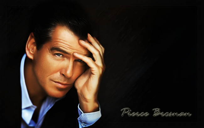 Обои картинки фото мужчины, pierce, brosnan
