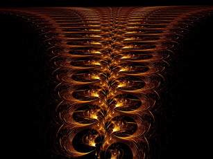 Картинка 3д графика fractal фракталы узор цвета