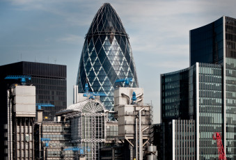 Картинка london england города лондон великобритания здания square mile