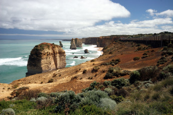 Картинка природа побережье 12 двенадцать апостолов