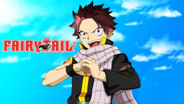 Картинка аниме fairy tail natsu dragneel