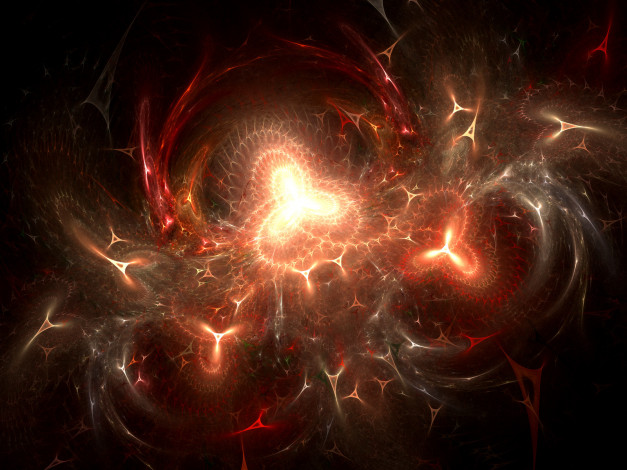 Обои картинки фото 3д, графика, fractal, фракталы, фон, цвета