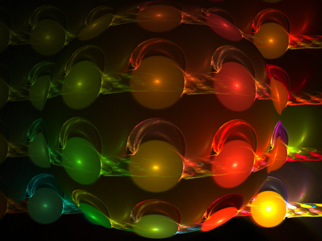 Обои картинки фото 3д, графика, fractal, фракталы, узор, цвета