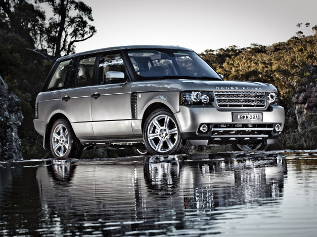 Обои картинки фото автомобили, range, rover, supercharged