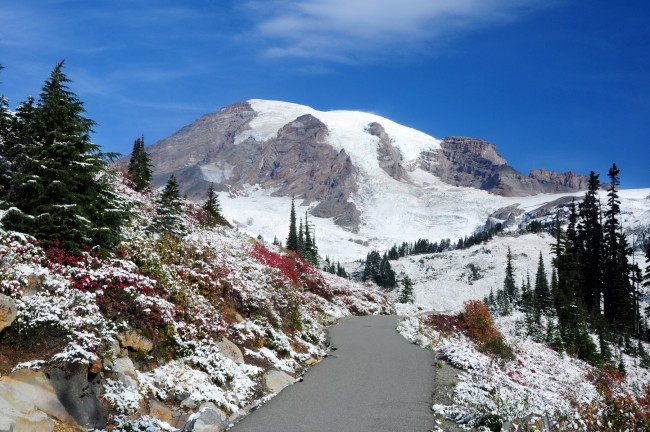 Обои картинки фото природа, горы, снежные, вершины, пейзаж