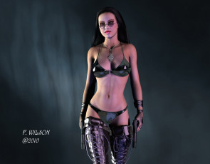 Картинка 3д графика people люди девушка