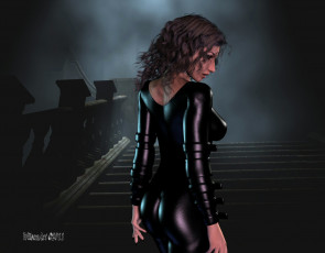 Картинка 3д графика people люди девушка