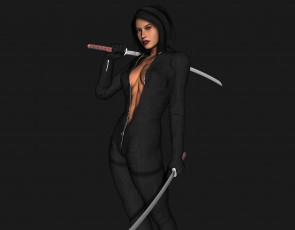 Картинка 3д графика people люди девушка