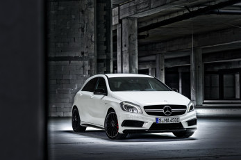 Картинка 2013 mercedes benz a45 w176 amg автомобили mercedes-benz