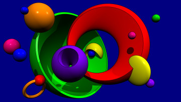 Картинка 3д графика abstract абстракции фон